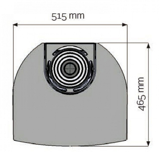 Чугунная печь K1130, белый глянец + бок.стекла + декор стекла (Keddy)_1