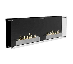 Настенный биокамин Decoflame Atlantic Twin линия огня 1000 мм Decoflame Atlantic Twin линия огня 1000 мм