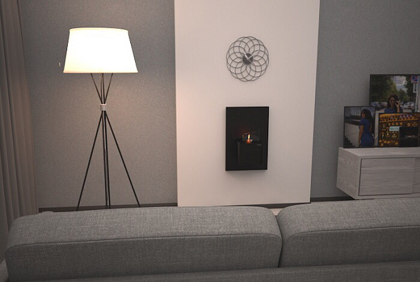 Kronco Kvadro mini wall black_1