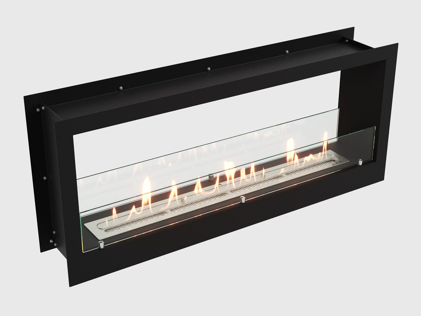 Встраиваемый биокамин Lux Fire 1130 S, сквозной Lux Fire 1130 S, сквозной