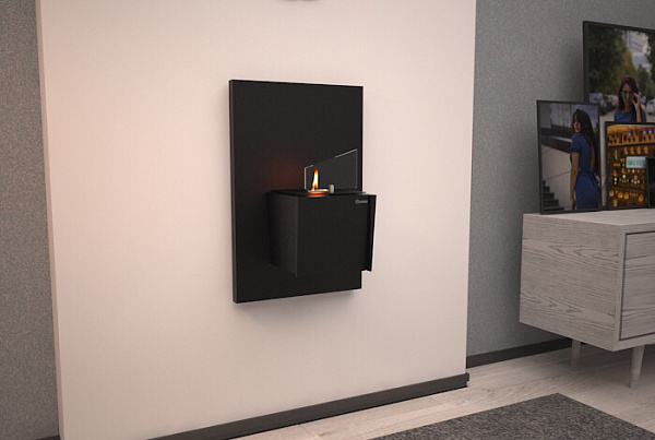 Kronco Kvadro mini wall black_0