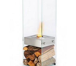 Напольный биокамин Ecosmart Fire Ghost Stainless steel/Toughened Glass Ecosmart Fire Ghost Stainless steel/Toughened Glass